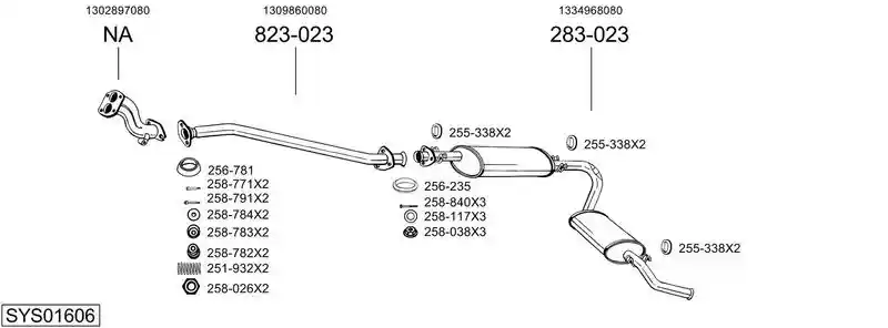 BOSAL SYS01606