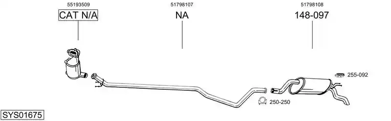 BOSAL SYS01675