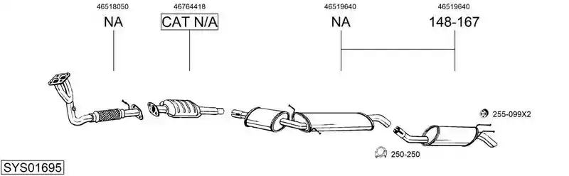 BOSAL SYS01695