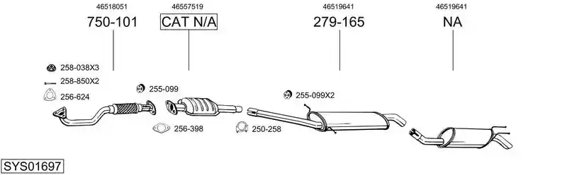 BOSAL SYS01697