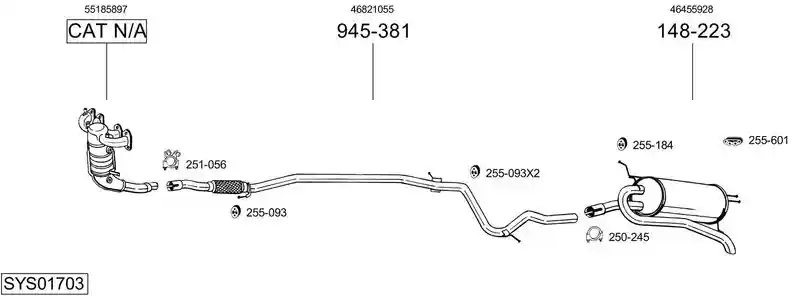 BOSAL SYS01703