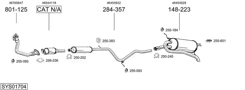 BOSAL SYS01704