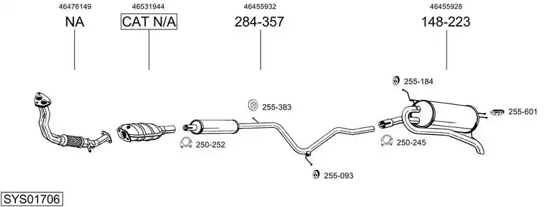 BOSAL SYS01706