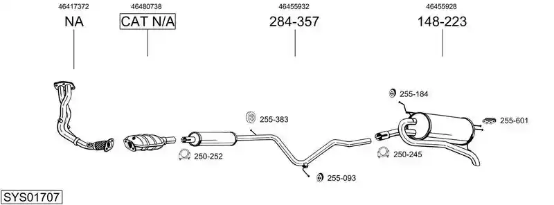 BOSAL SYS01707