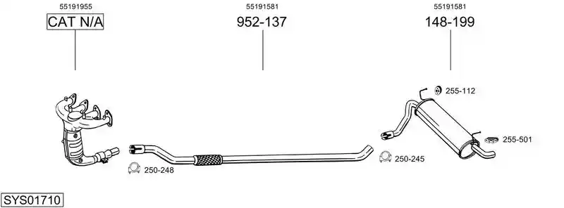 BOSAL SYS01710