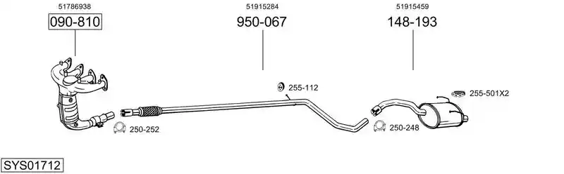 BOSAL SYS01712