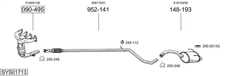 BOSAL SYS01713