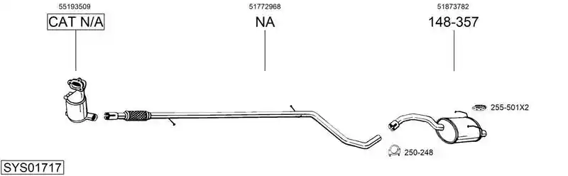 BOSAL SYS01717