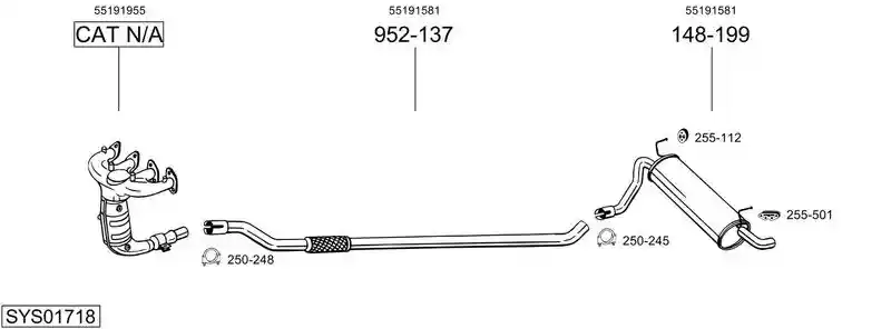 BOSAL SYS01718