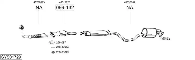 BOSAL SYS01729