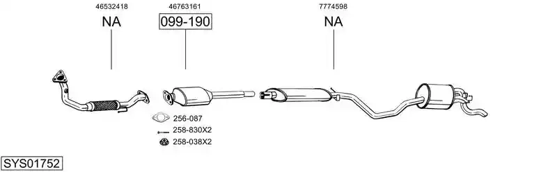 BOSAL SYS01752