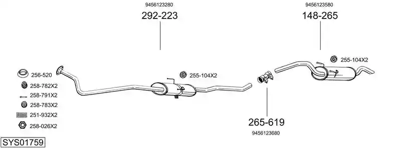 BOSAL SYS01759
