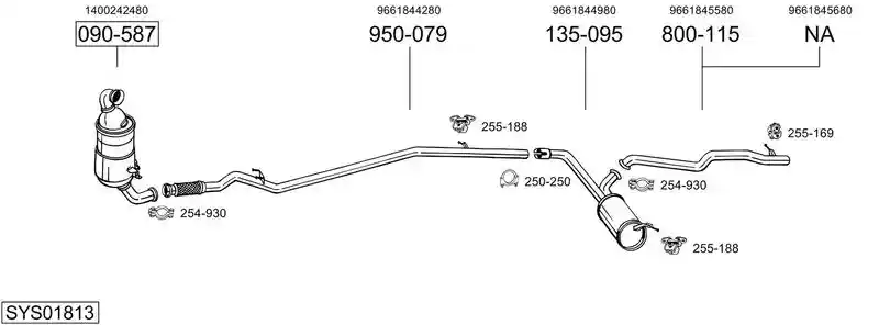 BOSAL SYS01813