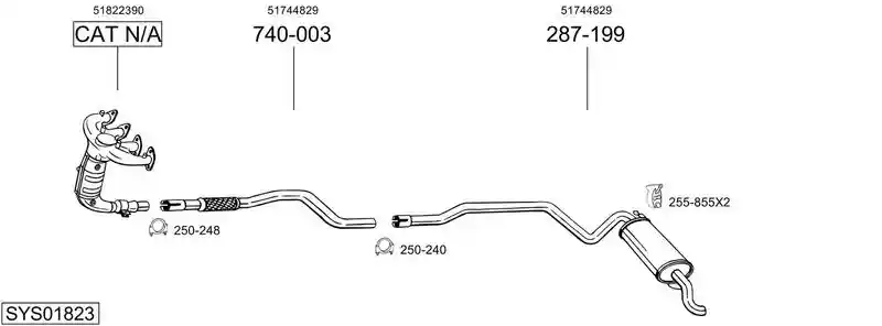 BOSAL SYS01823