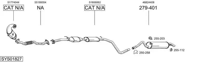 BOSAL SYS01827