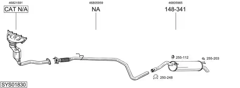 BOSAL SYS01830