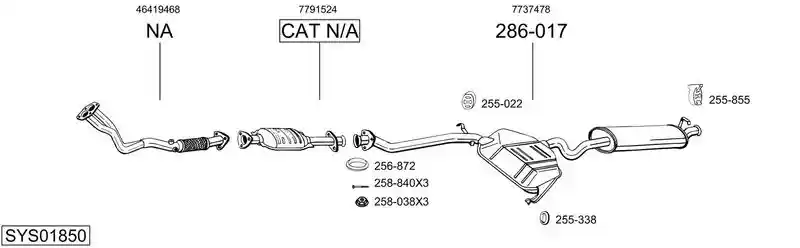 BOSAL SYS01850