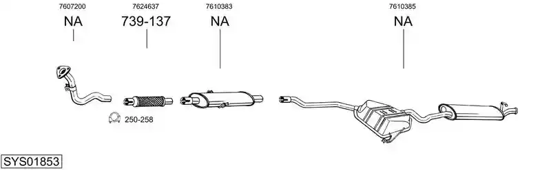 BOSAL SYS01853