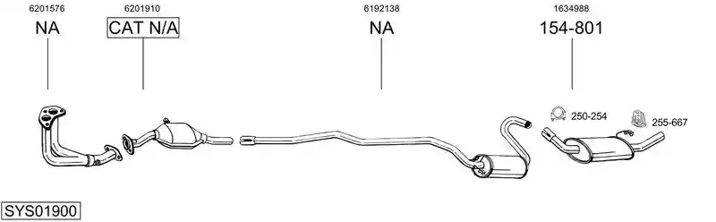 BOSAL SYS01900