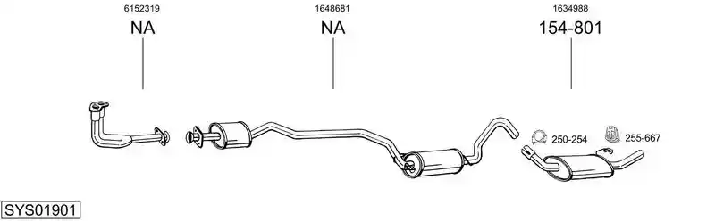 BOSAL SYS01901