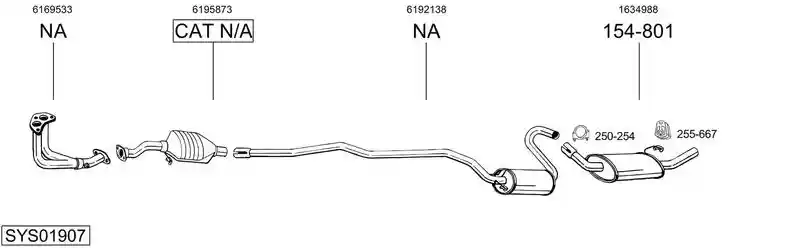 BOSAL SYS01907