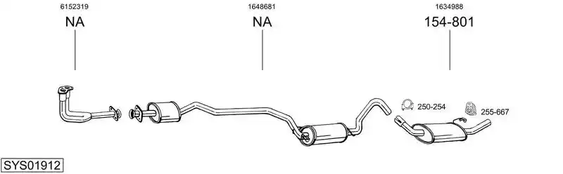 BOSAL SYS01912