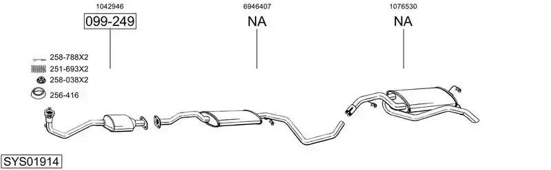 BOSAL SYS01914