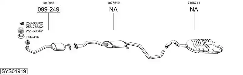 BOSAL SYS01919