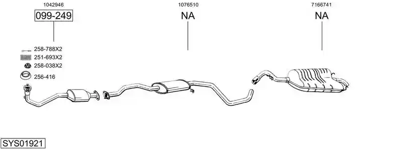 BOSAL SYS01921