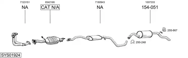 BOSAL SYS01924