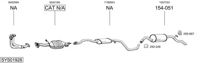 BOSAL SYS01928