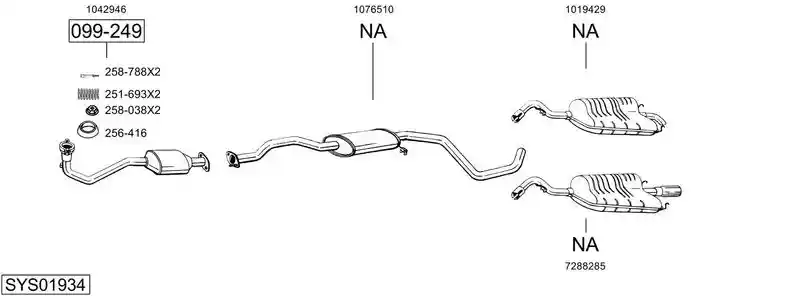 BOSAL SYS01934