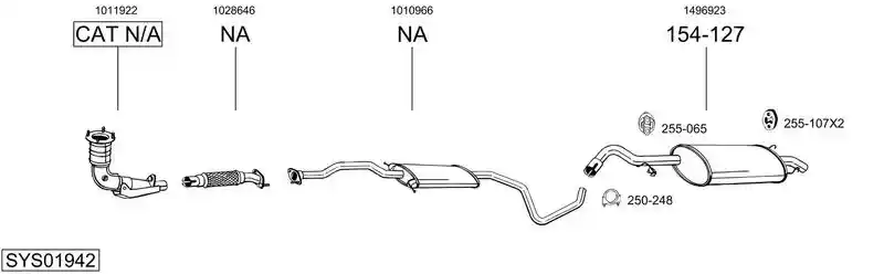 BOSAL SYS01942