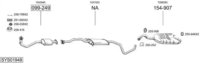 BOSAL SYS01948