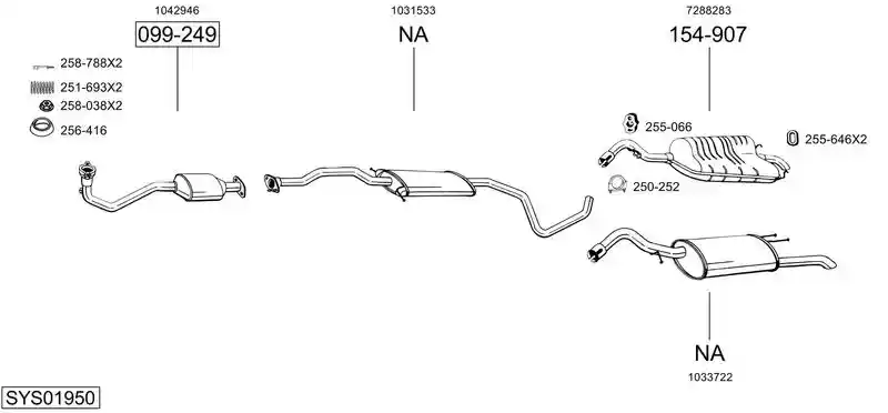 BOSAL SYS01950