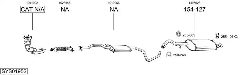 BOSAL SYS01952