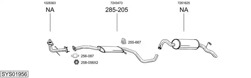 BOSAL SYS01956
