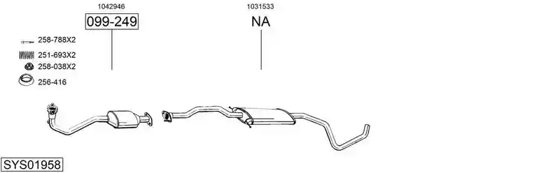 BOSAL SYS01958