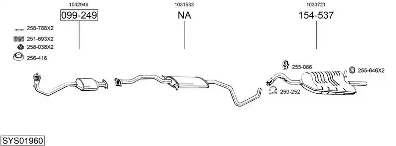 BOSAL SYS01960
