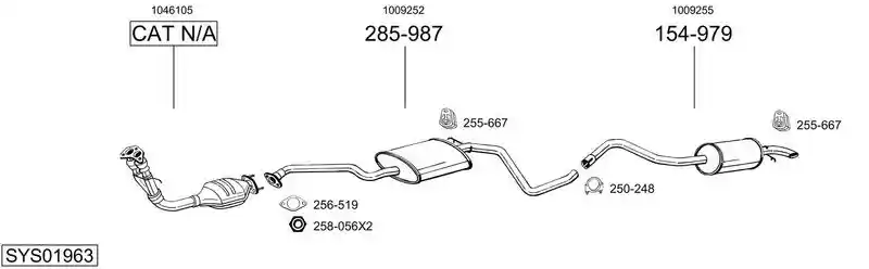 BOSAL SYS01963