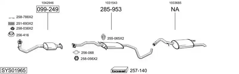 BOSAL SYS01965