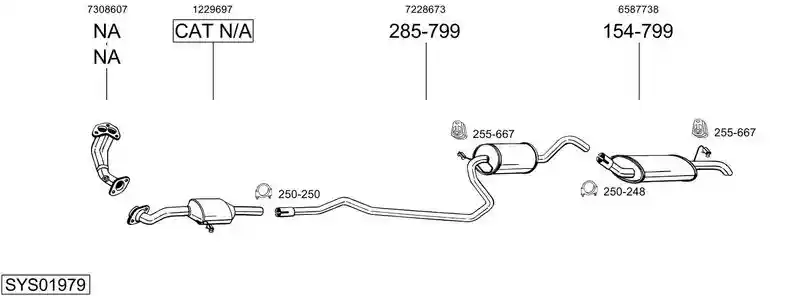BOSAL SYS01979