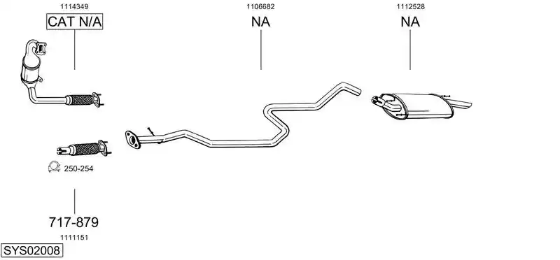 BOSAL SYS02008