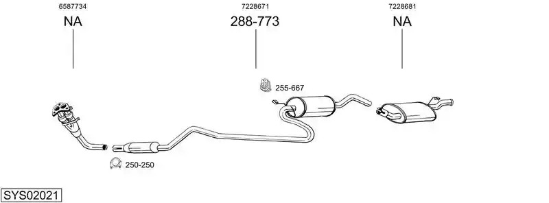 BOSAL SYS02021