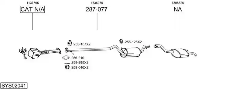 BOSAL SYS02041