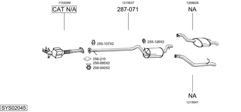 BOSAL SYS02045