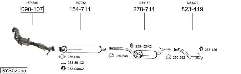 BOSAL SYS02055
