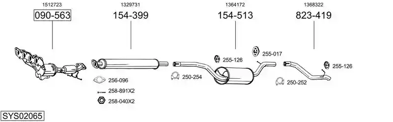 BOSAL SYS02065