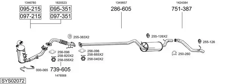BOSAL SYS02072