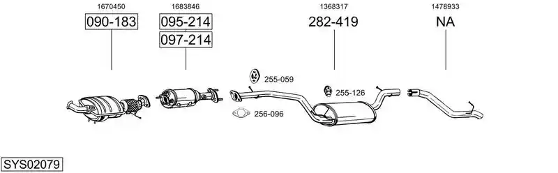 BOSAL SYS02079